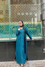 Teal Peacock