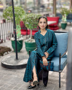 Teal Peacock