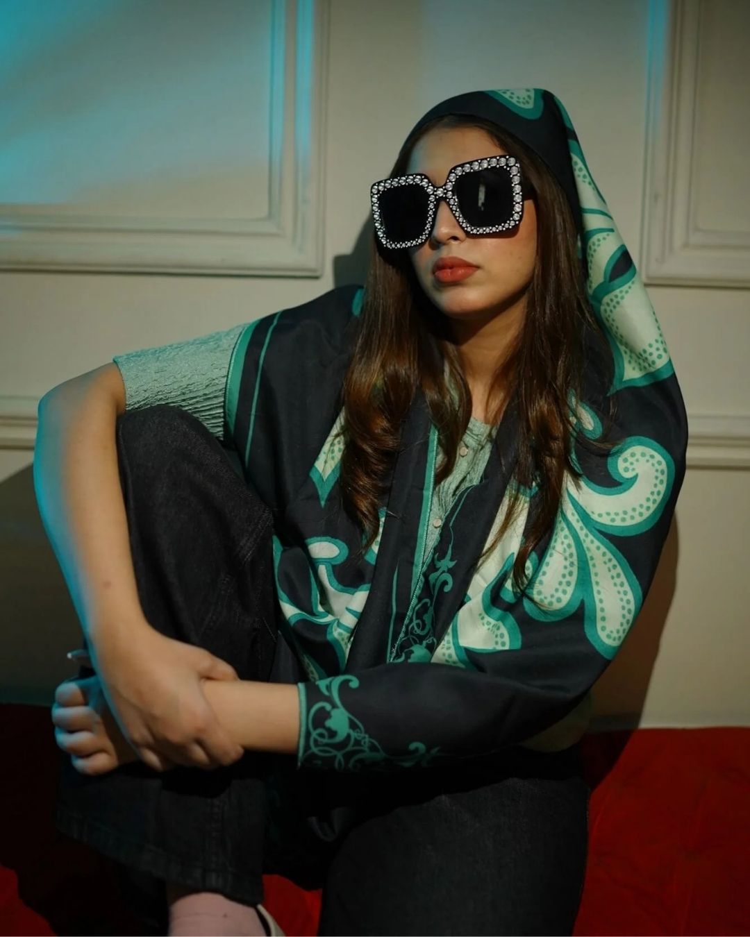 Eden Mist - Ethereal Paisley Scarf