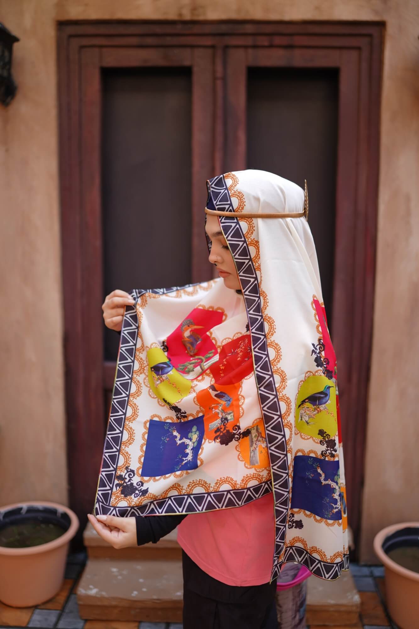 Ivory - Artistic Heritage Scarf
