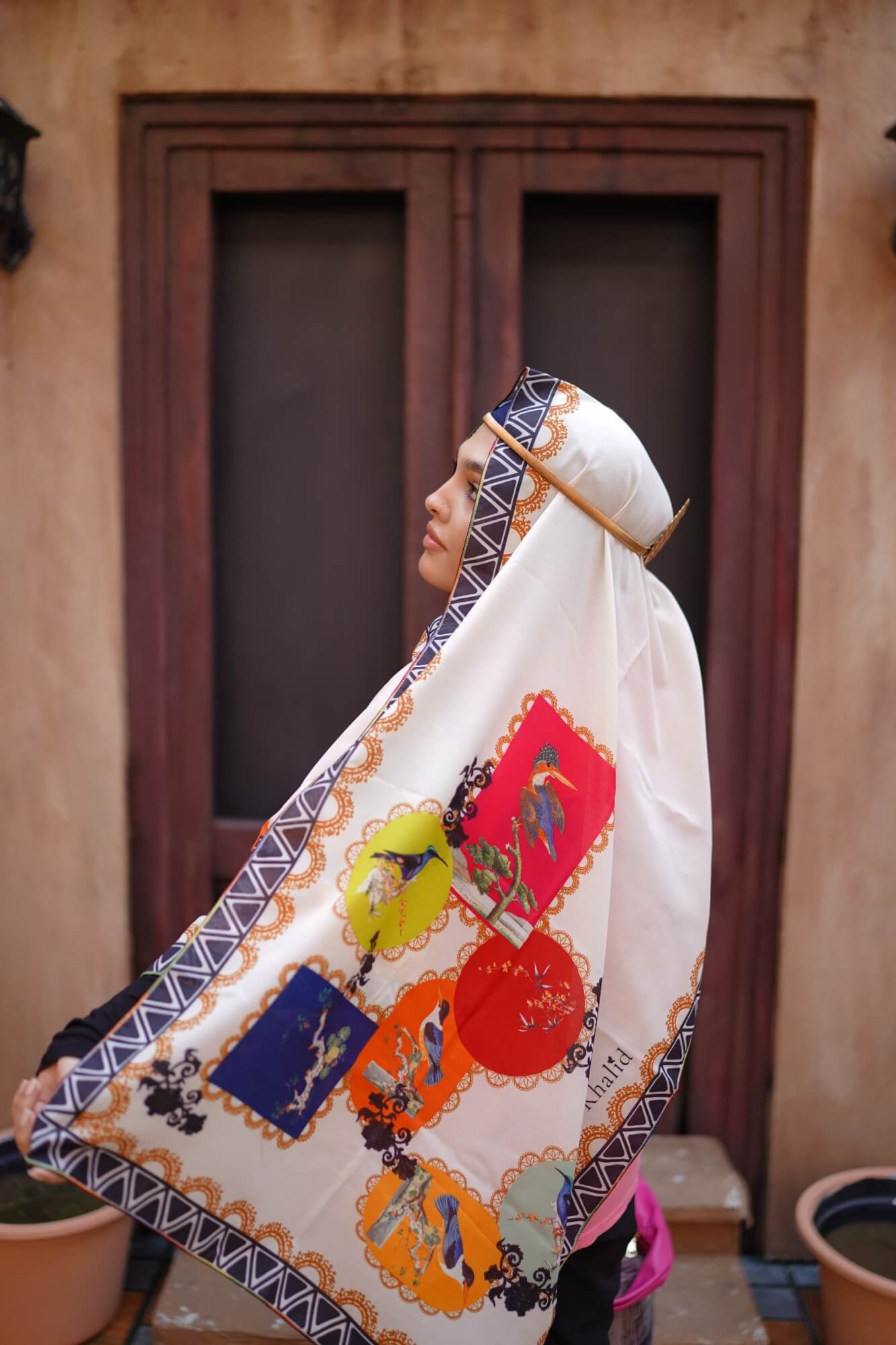 Ivory - Artistic Heritage Scarf