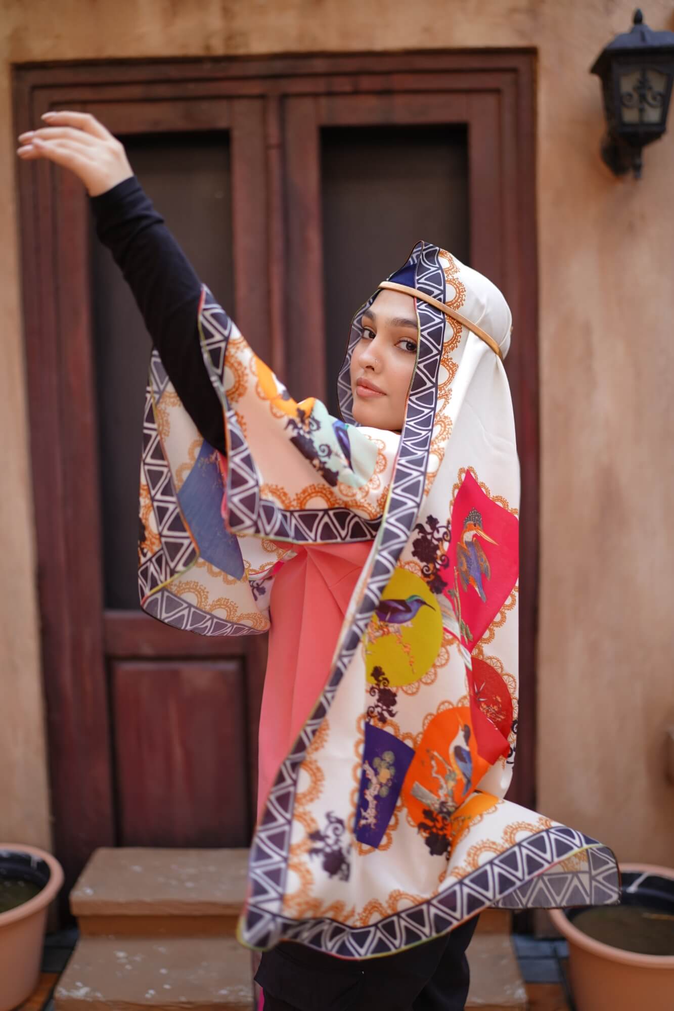 Ivory - Artistic Heritage Scarf